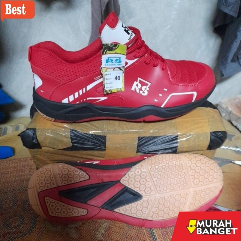 Sepatu Bulu tangkis keren sepatu RS  super serius 620 badminton terlaris