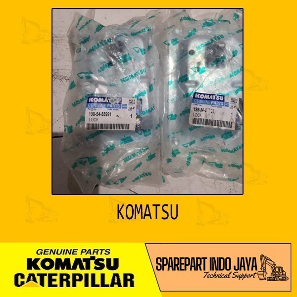 198-54-55991 LOCK GENUINE PARTS KOMATSU