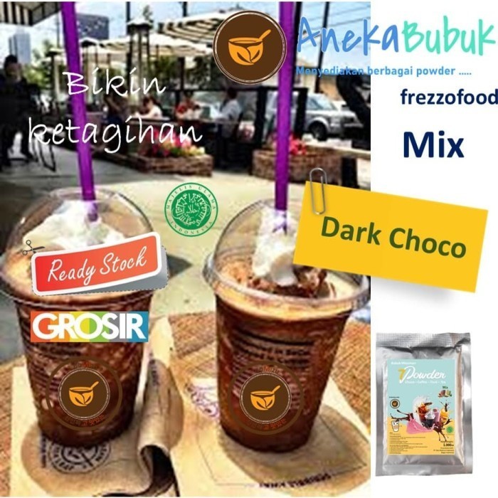 

Ready Bubuk Minuman 7 Powder rasa Dark Chocolate - Mix 1kg