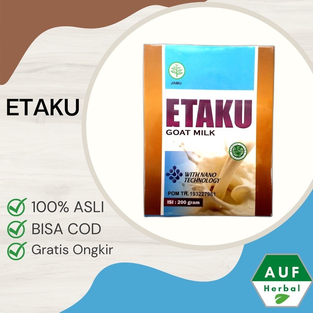 

Flashsale Etaku Disc 1 Box 45% Etaku - Walatra etaku susu kambing etawa Nano Teknologi 100% ASLI