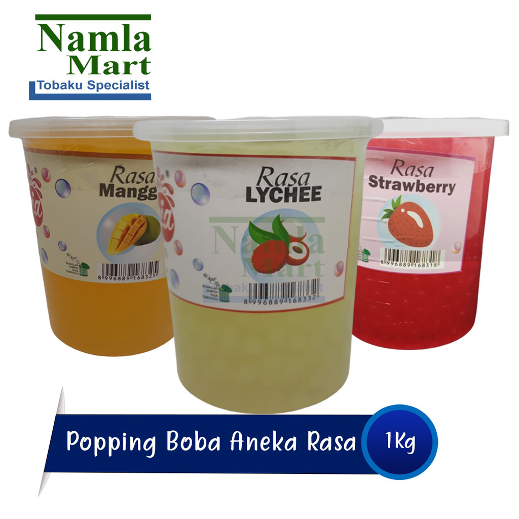 

Popping Boba Nataria Aneka Rasa 1kg - Poping Boba Instant