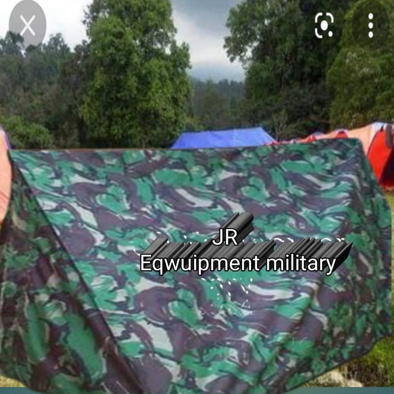 Bifak Bivak tenda perorangan/ Loreng#tni#tendaloreng