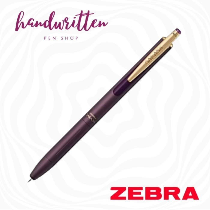 

Thosti ZEBRA Sarasa Grand Vintage Retractable Gel Ballpoint Pen/ Pulpen - Bordeaux Purple