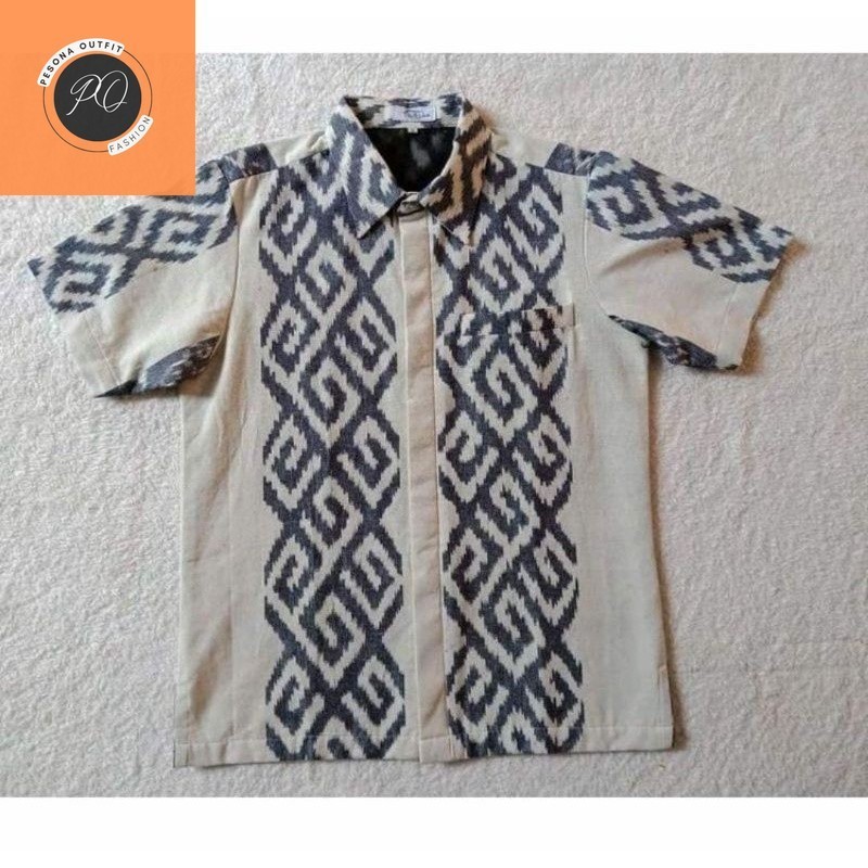 kemeja tenun pria dewasa full furing  -  kemeja tenun anak - gamis tenun wanita