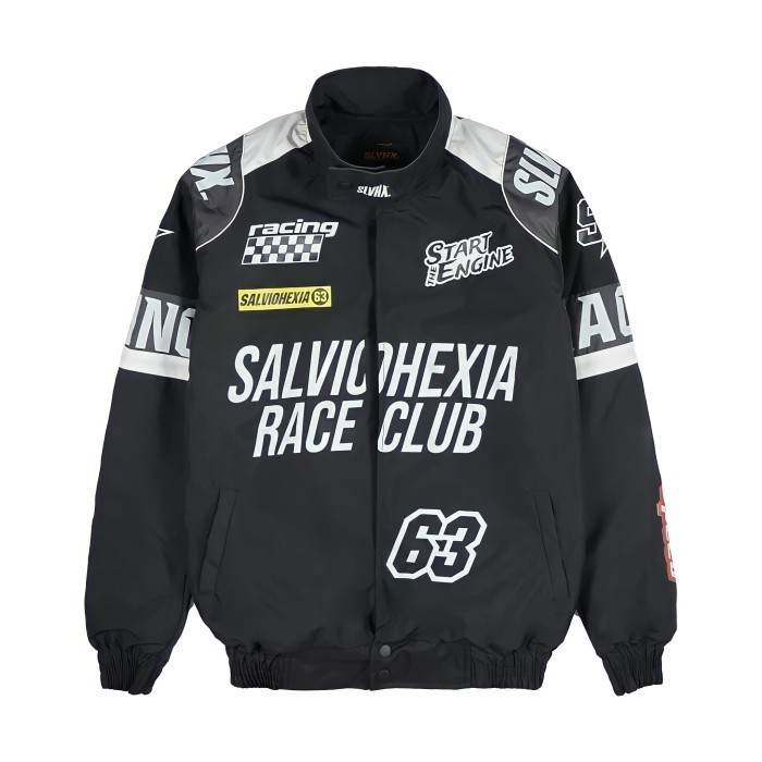DISKON- Nascar Jacket Vintage Slvhx Racing Champions Black | Jaket Nascar - L