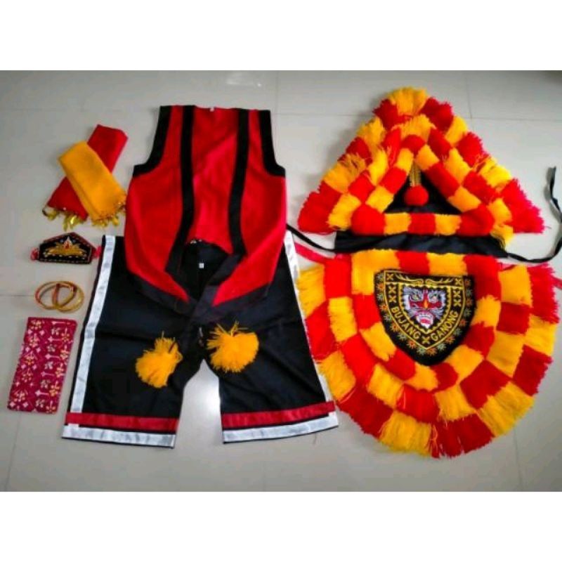 Set Ganong/pakaian bujang ganong/pakaian ganongan murah