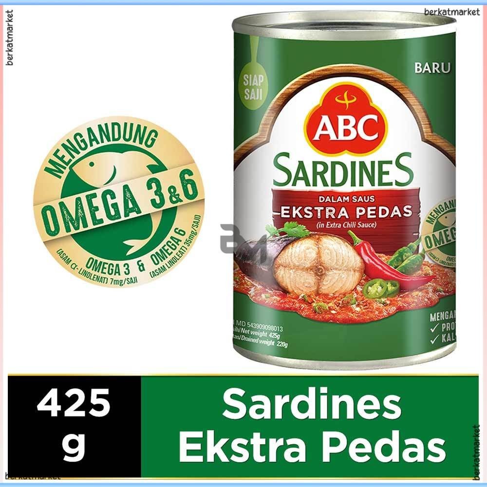 

Abc Sarden Sardines Ikan Kaleng Kalengan Saus Saos Cabai Cabe Pedas Extra Hot Chili Tomat Tomato Can Sehot Serundeng 425gr 155gr 1kg 250 155 Gr Kecil Besar Jumbo 1 Dus Karton Kartonan