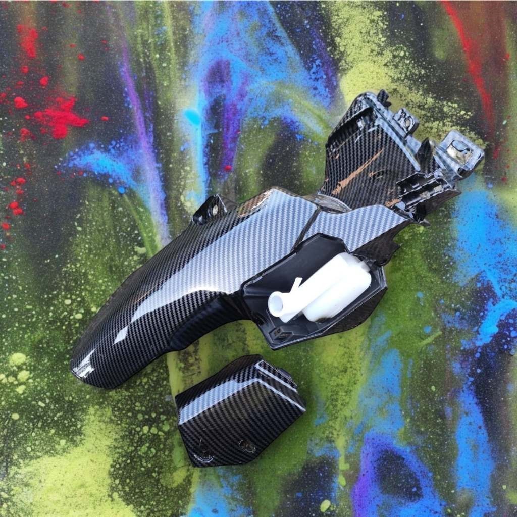 Black carbon Hugger Vario vario125 vario150 Model AIRBLADE ngcarbon