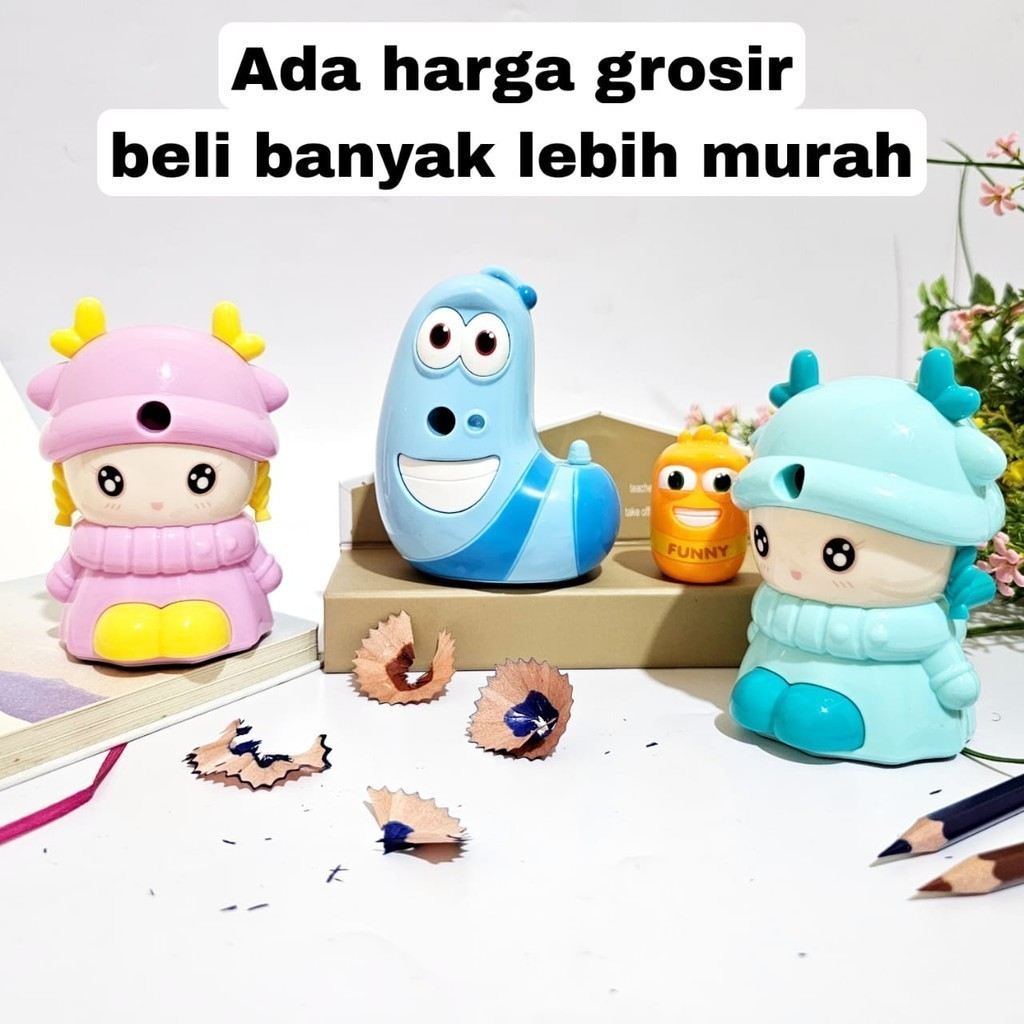 

MJ Peruncing Putar 6612/3667/Rautan Putar/Sharpener/Serutan