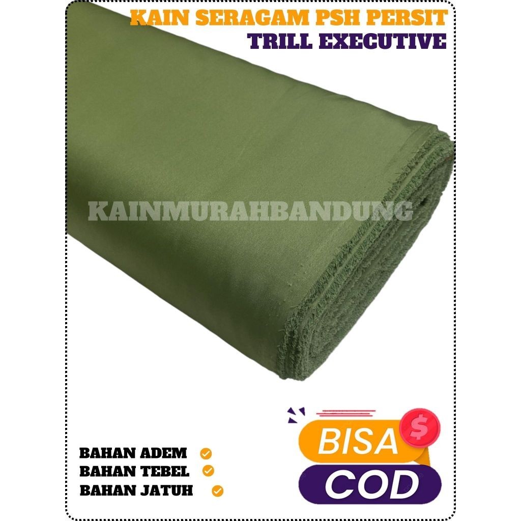 Kain Seragam Baju PSH ( PSK ) dan PSL Persit bahan TRILL EXECUTIV