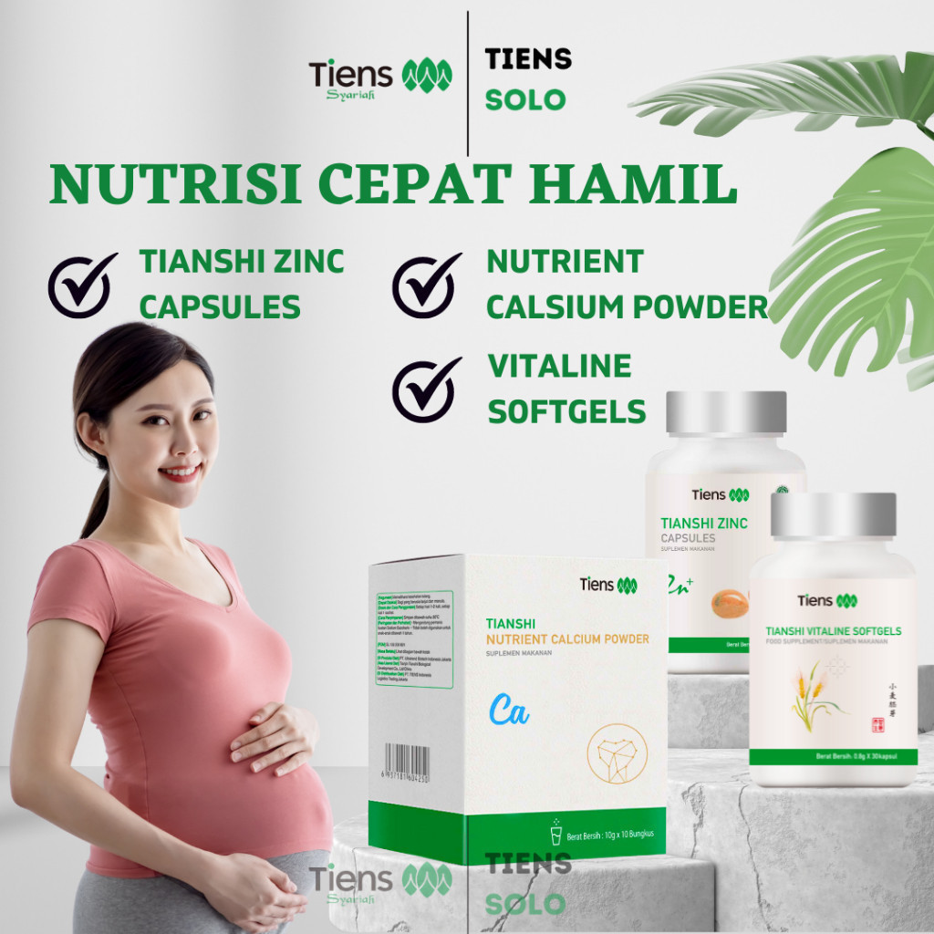 Paket Nutrisi Promil Tiens Program Cepat Hamil