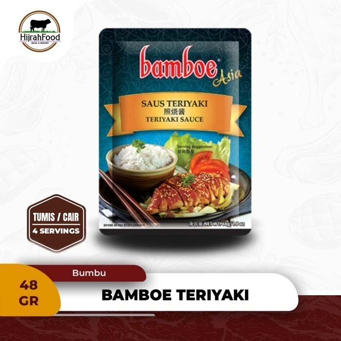 

Bamboe Asia Saus Teriyaki 48 gr Praktis Instan