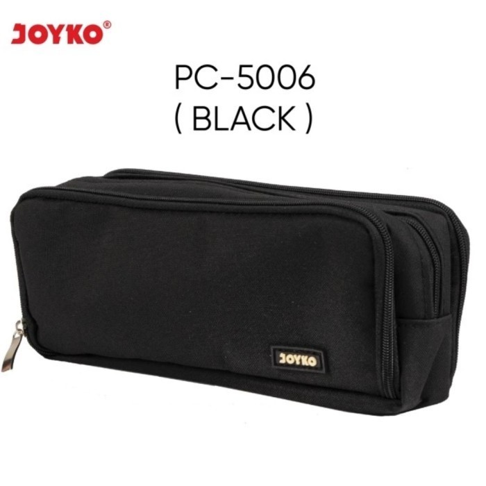 

✨NEW✨ -JOYKO Tempat Pensil / Pencil Case PC-5006 Kain - Black