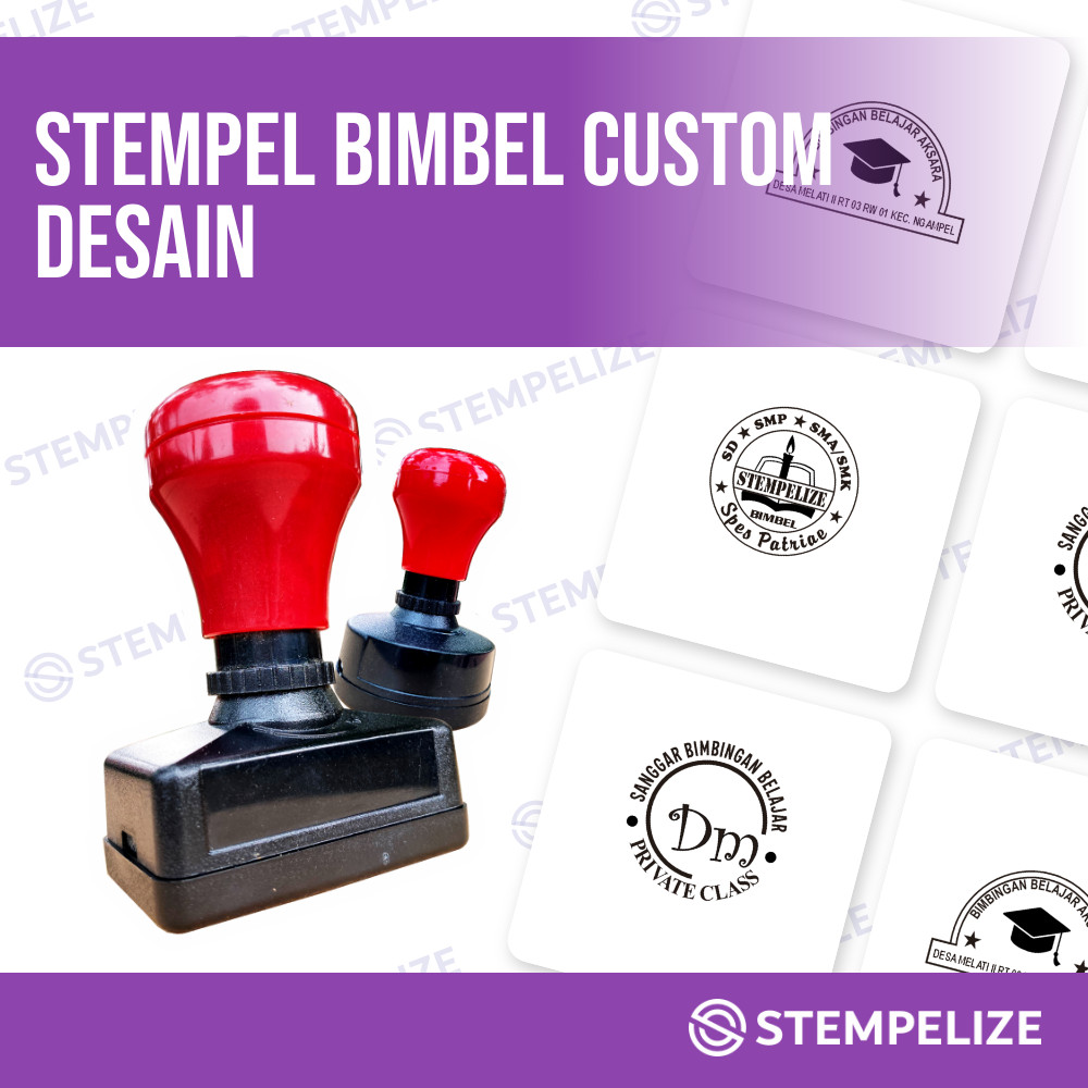 

Stempel Bimbel Custom Desain