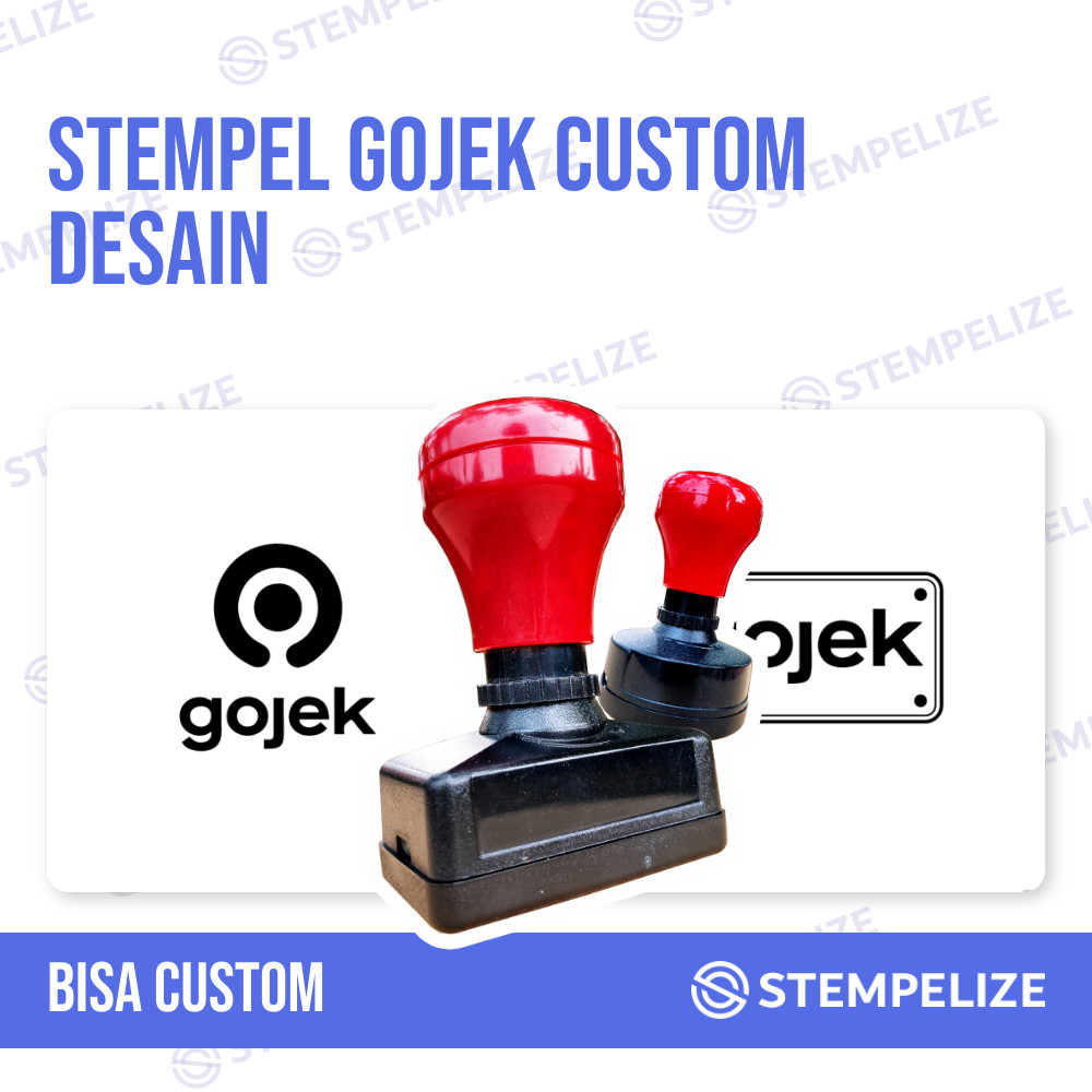 

Stempel Gojek Custom Desain