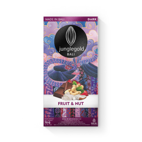 

JUNGLEGOLD DARK Fruit & Nut 70g