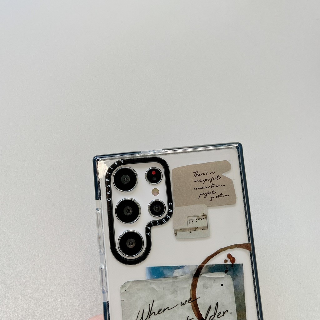 ㄝ Casetify Samsung TPU Soft Shell【Same style as Jeff Satur】Trend Phone Case for Samsung Galaxys S21-