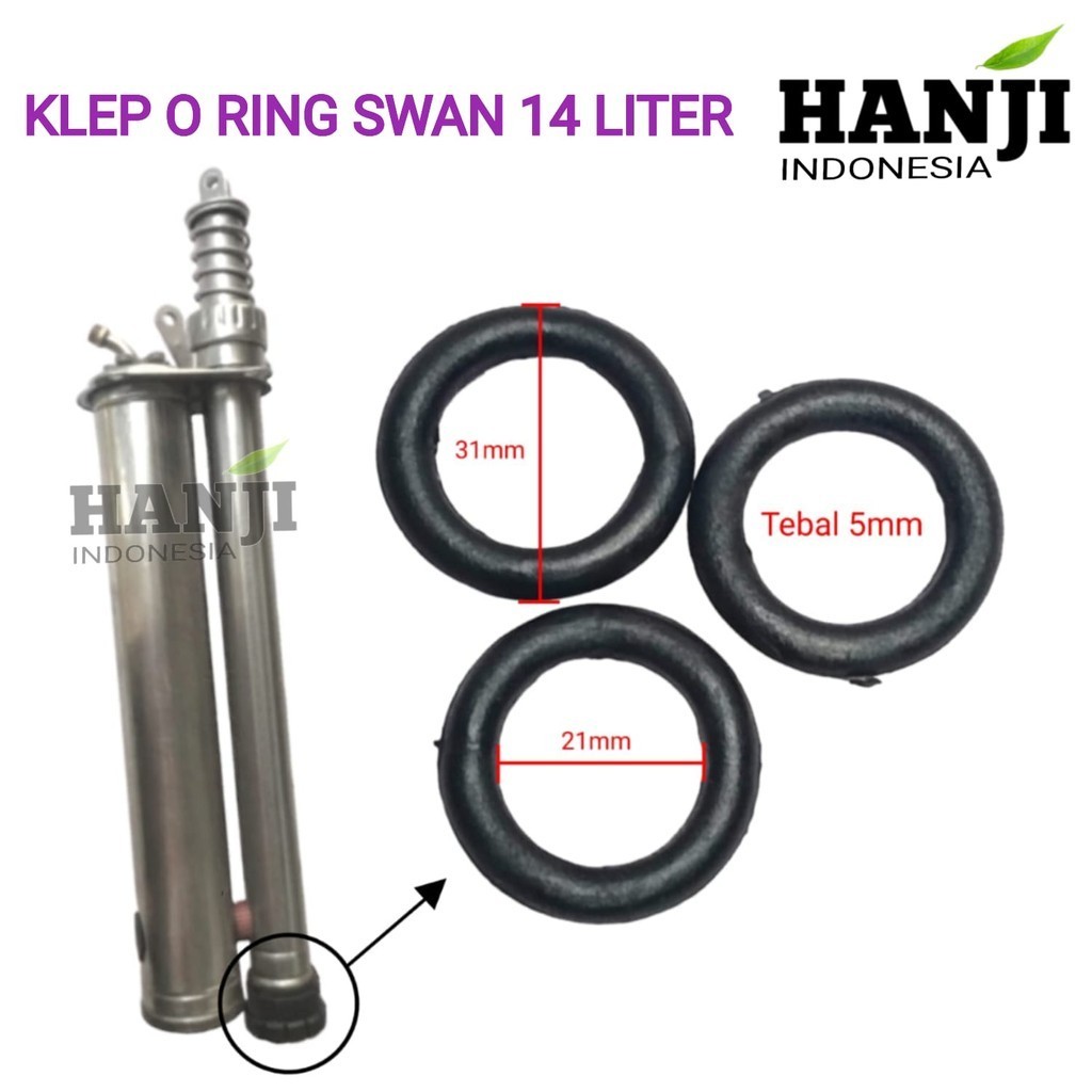 Klep oring Sprayer Swan 14 liter Kelep oring Swan 14 liter
