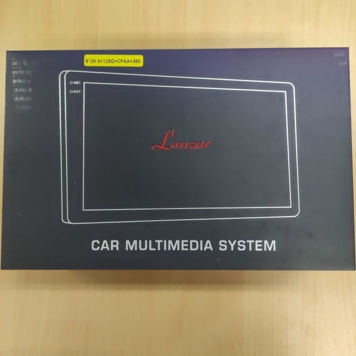 HEAD UNIT LANZAR 6/128 / HEAD UNIT ANDROID LANZAR LZ-1001ABC  LAYAR 2K / HEAD UNIT LANZAR 9 INCH