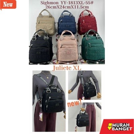 tas ransel wanita shopee TAS SIGHMON 3IN1// MULTIFUNGSI ORI. IMPORT