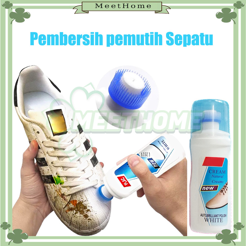 Cairan Pembersih dan Pemutih Sepatu Putih/Cairan Pembersih Sepatu Sneakers/Cream pembersih sepatu Pe