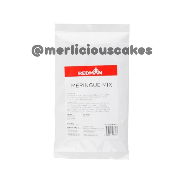 

New Arrival- Redman Meringue Mix 250 Gram