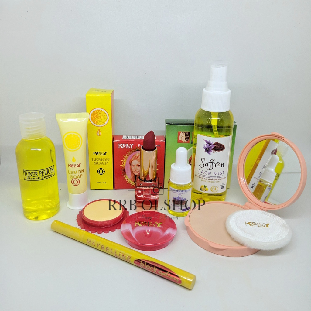 MURAH 8 Produk Paket Kecantikan Lengkap Kelly Kosmetik / Paket Kelly Kosmetik