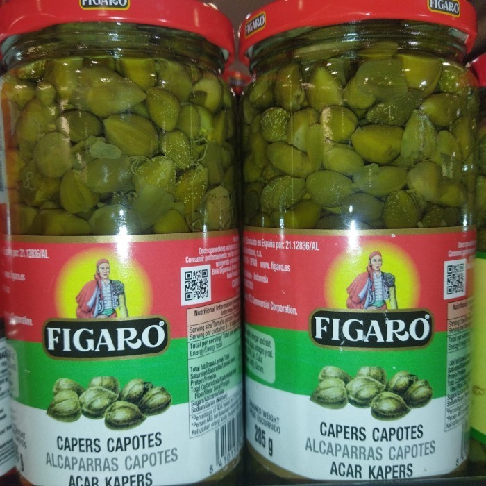 

FIGARO Capers In Vinegar 450 Gr k1