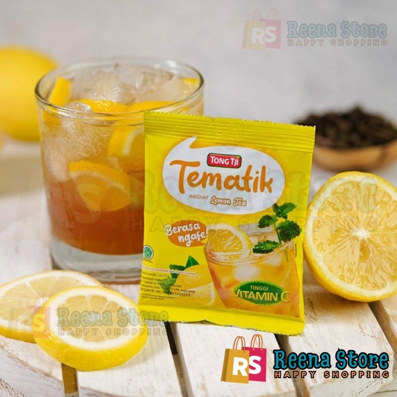 

Tong tji tematik @ 23gr (1 renceng x 23 gr) - minuman serbuk teh rasa rasa - Reena Store