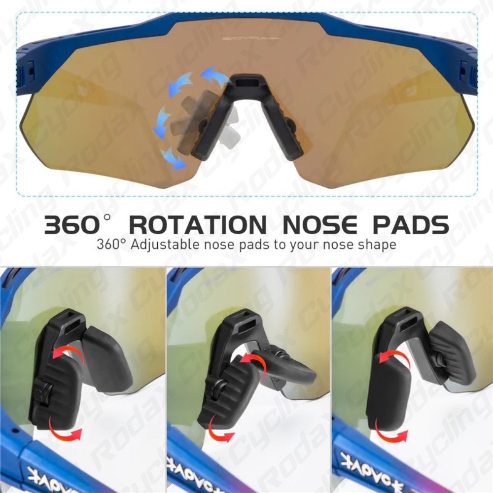 Kâpvöé Eugene - Photochromic Glasses Kapvoe Eugene Adjustable Nose Pad kacamata polarized Import Kac