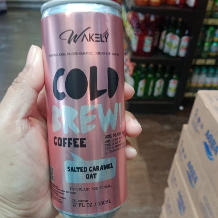 

Wakely Cold Brew Coffee Salted Caramel Oat 230ml