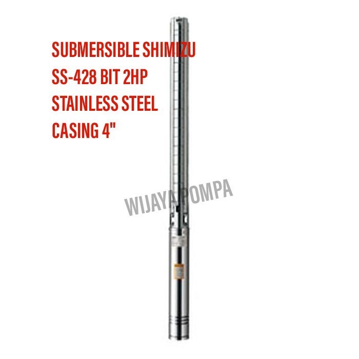 POMPA SUBMERSIBLE SHIMIZU 2 HP SS-428 BIT 4"
