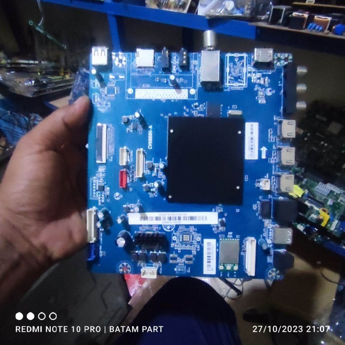 MB MAINBOARD MOTHERBOARD MESIN TV LED SANYO AQUA LE55AQT6600UG - LE 55AQT6600 - 55K6600