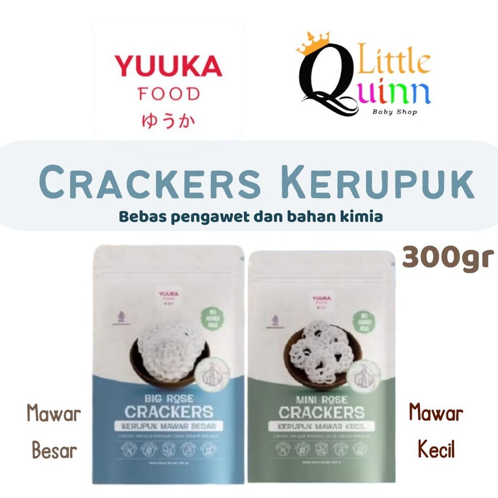 

Yuuka Food Crackers Kerupuk 300gr - Yuuka Kerupuk