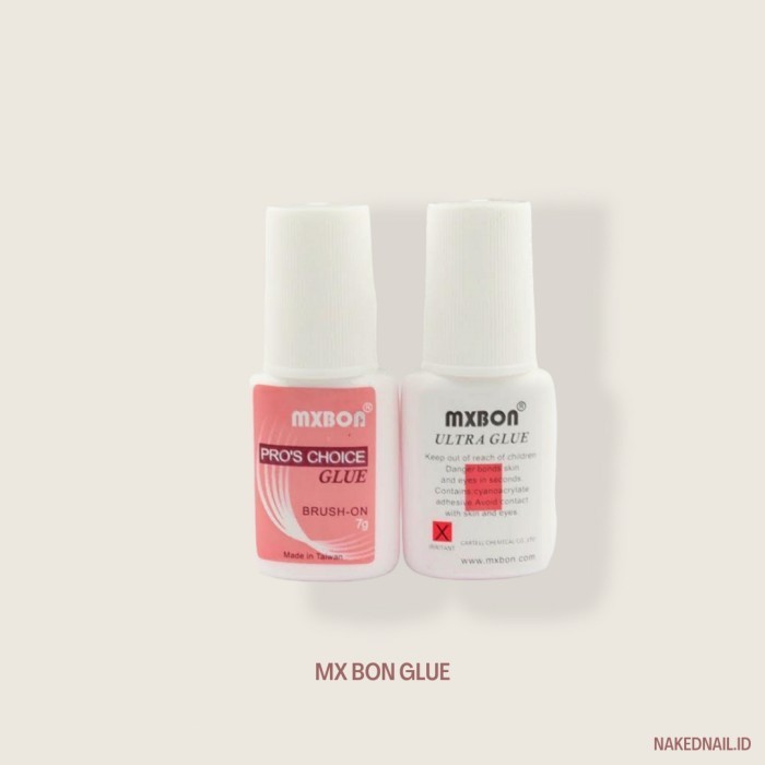 

[[ K23 - BEST SELLER ]] lem MX bon / lem kuku palsu / glue nail / lem kuku