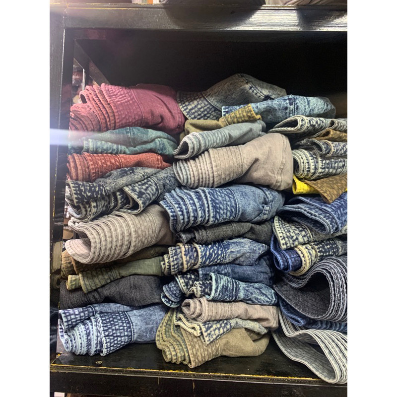 TOPI BUCKET HAT DENIM JEANS DEWASA