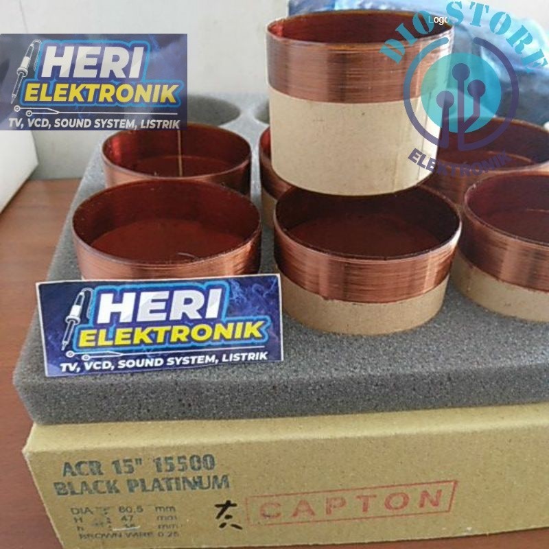 sepol speaker ACR 15" 15500 BLACK PLATINUM