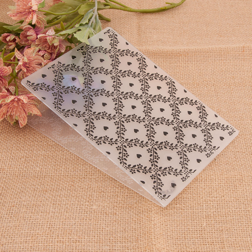

KSCRAF Pattern Plastic Embossing Folders for DIY Scrapbooking Paper Craft/Card Making Decoration Supplies