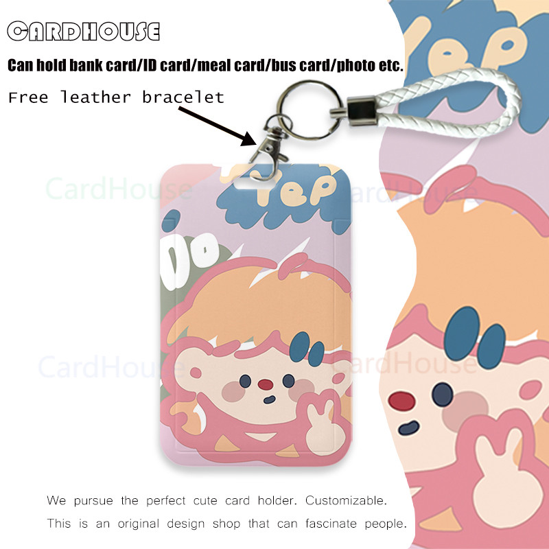 

【Promosi Toko Baru】Unik ID CARD Dompet Kartu Lucu Bergambar Gadis Imu HOLDER ID CARD Aesthetic LT132 Tempat Photocard Photo Card Aesthetic