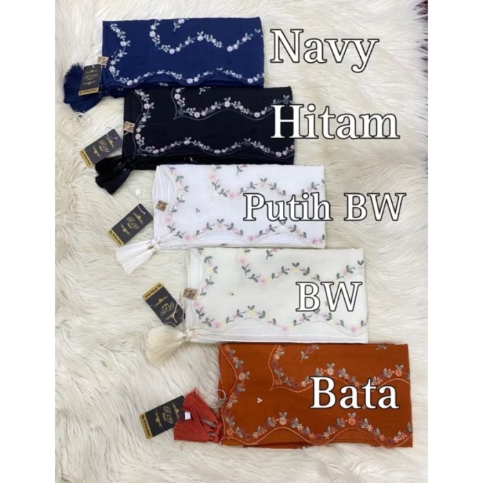 segiempat paris bunga bordir