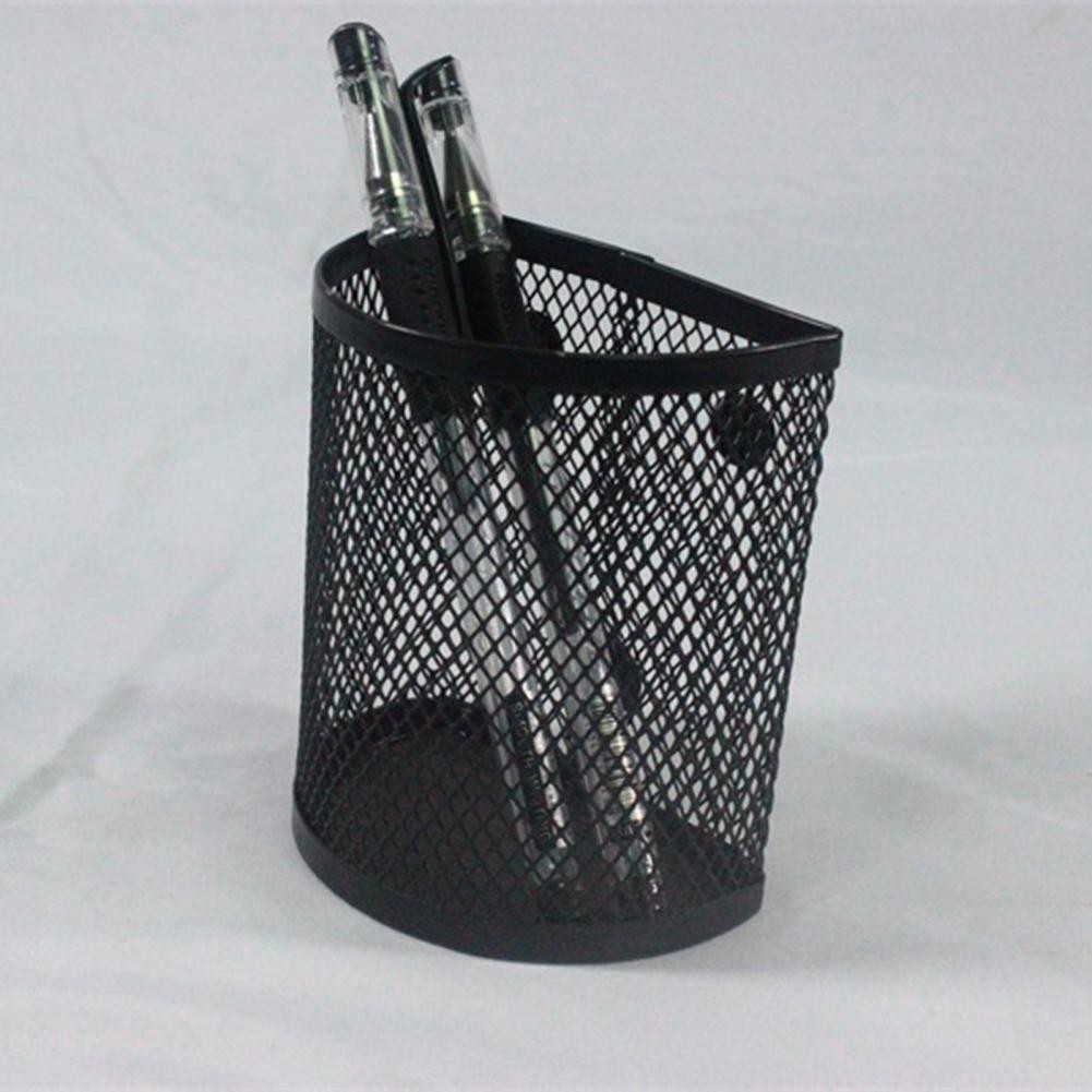 

Magnetic Pen Holder For Whiteboard Refrigerator Durable Lightweight Mesh Storage Magnetic Basket Locker Organizer Accessories