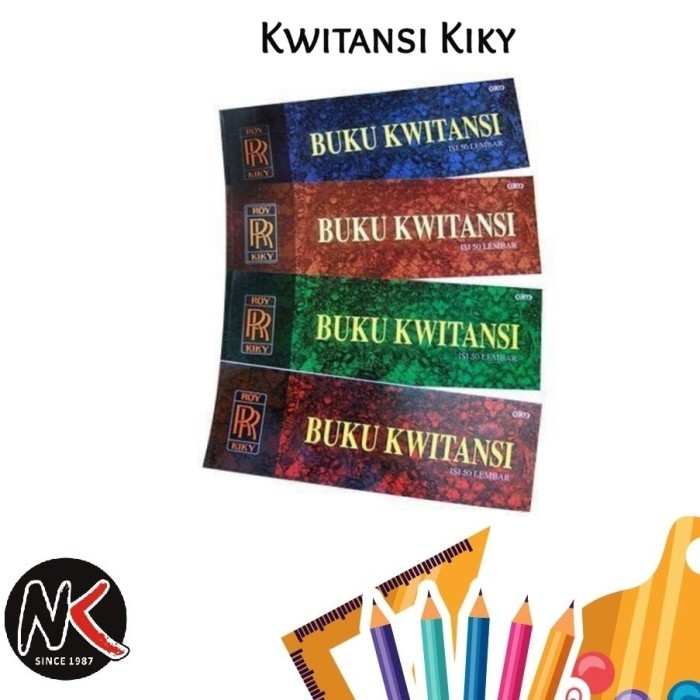 

Buku Kwitansi KIKY Besar/Kwitansi KIKY