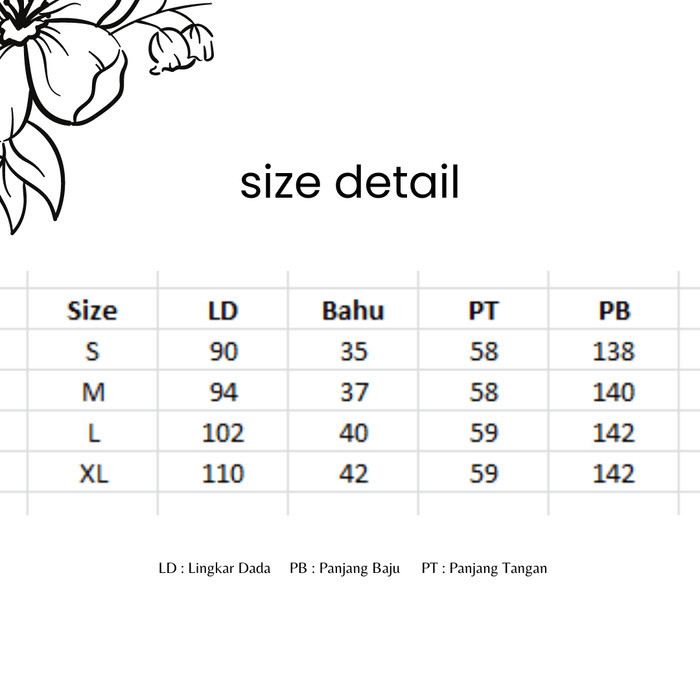 KUPNAD Gamis Katun Toyobo - Medina Dress Black - Hitam, XL