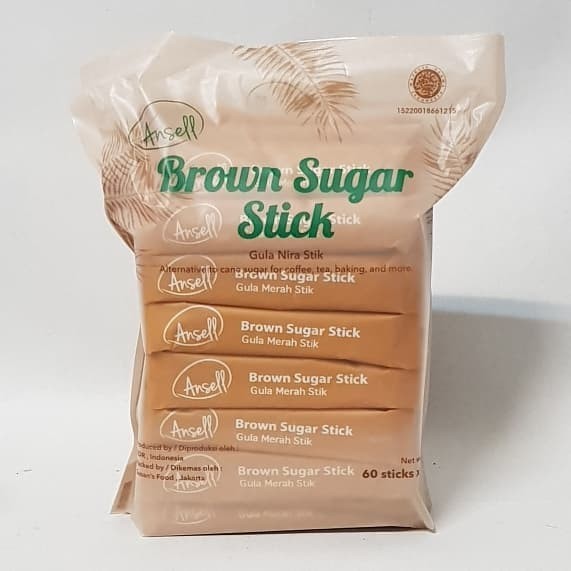 

ANSELL BROWN SUGAR STICK / GULA NIRA 60 STICKS @ 8 GR