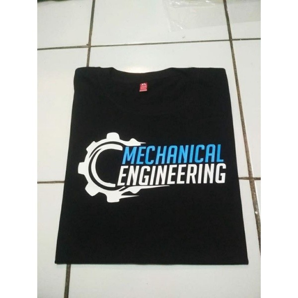 Baju T-shirt Kaos Mechanical Engineering l kaos Teknik Mesin l kaos Maintenance / Kaos Pria Murah /