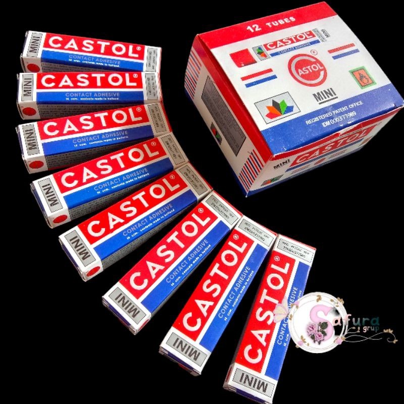 

CASTOL MINI 14 ccm termurah lem SEPATU KARET SERBAGUNA AWET