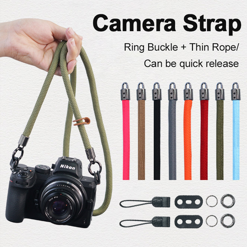 

Camera Shoulder Strap Lanyard Universal for Nikon Panasonic Canon Leica Sony Pentax Fujifilm Neck Strap A7M4 A7C Fuji XT20 XS10