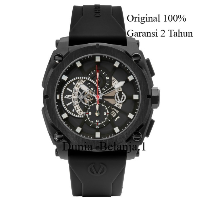 Original 100% Jam Tangan Pria Christ Verra CV 12201G-36 BLK Garansi Resmi 2 Tahun