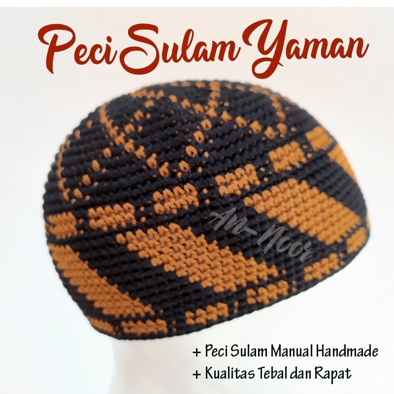 PECI RAJUT YAMAN - PECI RAJUT TEBAL / SULAM MANUAL HANDMADE / ALLSIZE DEWASA