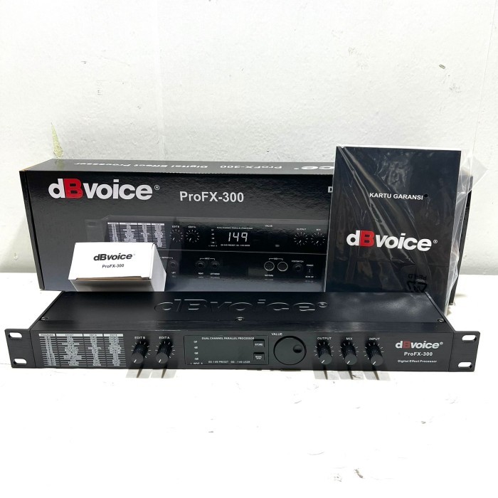 Efek Vocal dB Voice PRO FX300 Original dBvoice PROFX300 PROFX Digital Effect Prosesor